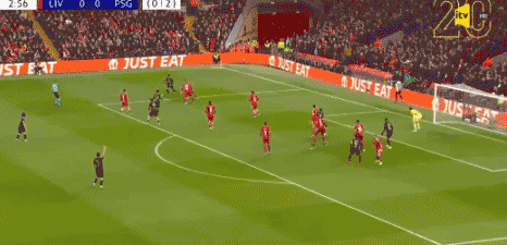 巴黎圣日耳曼4-0横扫利物浦晋级四强